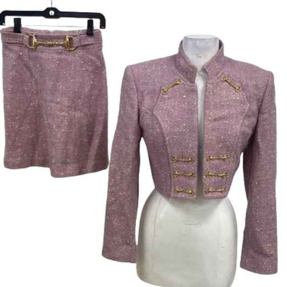 Alberto Makali Jackets & Blazers - RARE Vintage Alberto Makali Set Jacket/Blazer & Skirt Suit (Size 4)